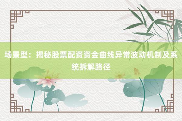 场景型：揭秘股票配资资金曲线异常波动机制及系统拆解路径